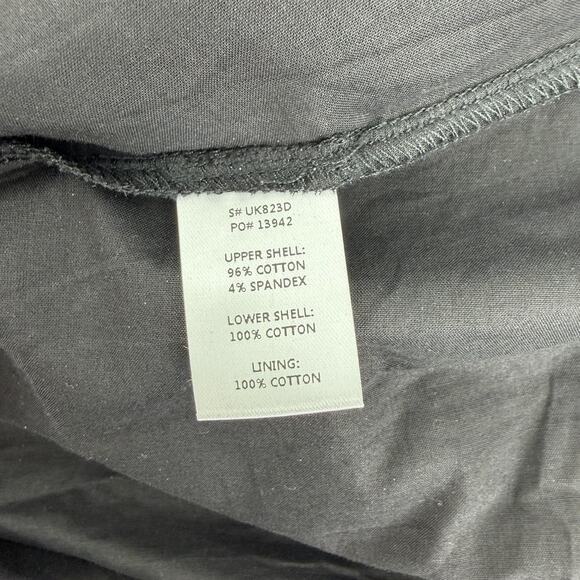 The English Factory High Low Knit Combo Dress Puff Sleeve Black White Small - Picture 8 of 8